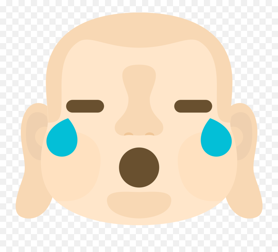 Free Emoji Buddha Face Cry Png With - Dot,Cry Face Emoji Png