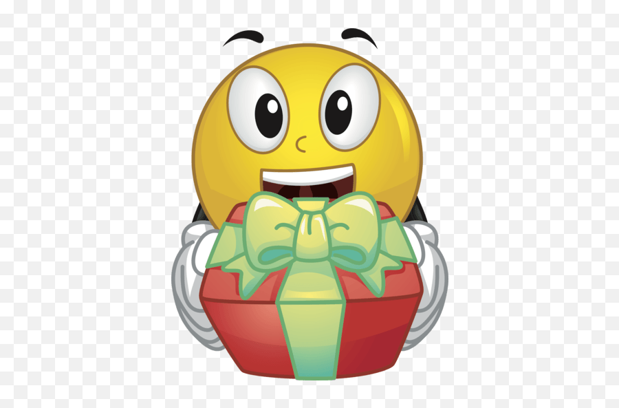 Mq Yellow Head Gift Gifts Emoji Sticker - Happy,Gift Emojis