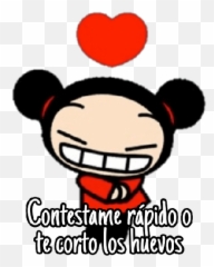 Pucca - Pucca Wallpaper Iphone Emoji,Idgaf Emoji Copy And Paste