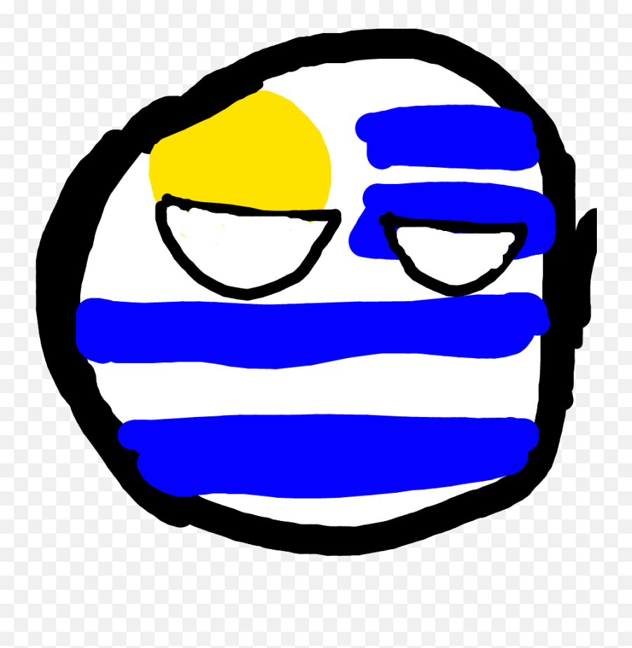 Uruguay Country Ball Layer - Dot Emoji,Balls Emoticon