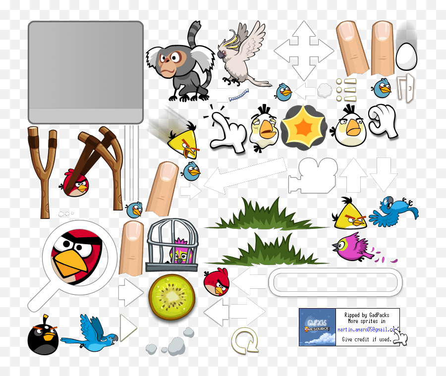 Angry Birds Rio Sprites Png Image With Sprites Angry Birds Rio Emoji Emoji 2 Angry Birds Free Emoji Png Images Emojisky Com