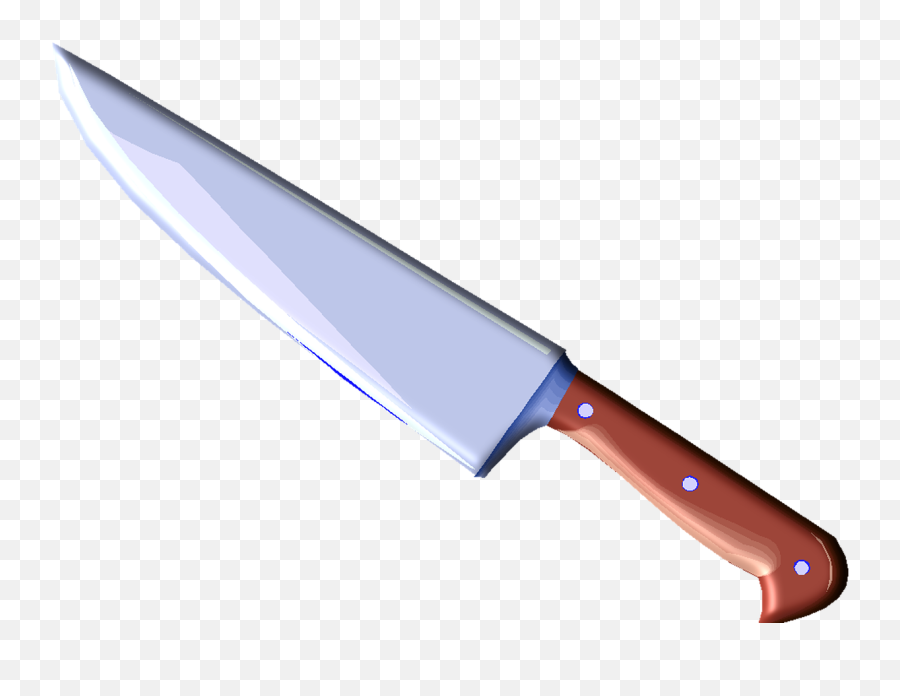 Butcher Knife Kitchen Knives Clip Art - Imagen De Cuchillo En Caricatura Emoji,Butcher Knife Emoji