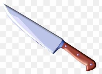 Butcher Knife Kitchen Knives Clip Art - Imagen De Cuchillo En Caricatura Emoji,Butcher Knife Emoji