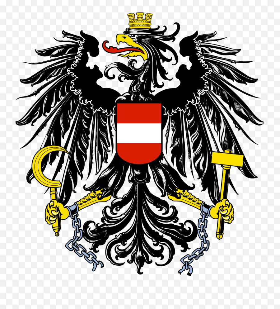 Demokratisch U2013 Links International - Austria Coat Of Arms Emoji,Emoji Affen Bedeutung