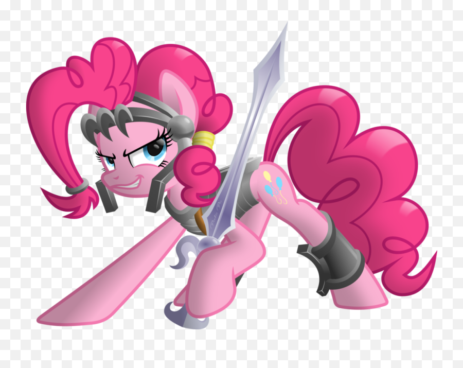 2013 Mlp Forums March Madness - Pinkie Pie Knight Emoji,Gun Death Pie Emoji