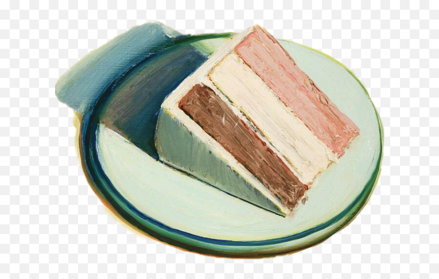 Cake Slice Scasliceof Asliceof Scpastel - Wayne Thiebaud Art Emoji,Slice Of Cake Emoji