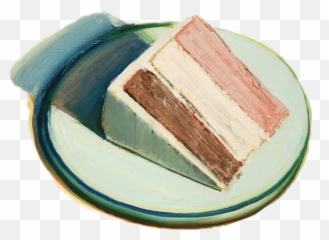 Cake Slice Scasliceof Asliceof Scpastel - Wayne Thiebaud Art Emoji,Slice Of Cake Emoji
