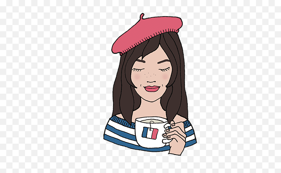 A Cup Of French Learn French With A Cup Of French - Cup Of Frenche Santé Emoji,French Emotions Vocabulary
