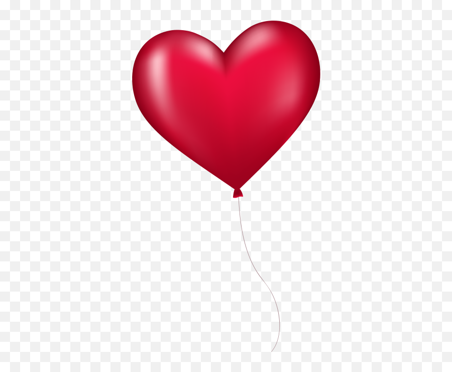 Heart Balloon Images Png Clipart - Red Heart Balloon Png Emoji,Emoji Heart Balloons