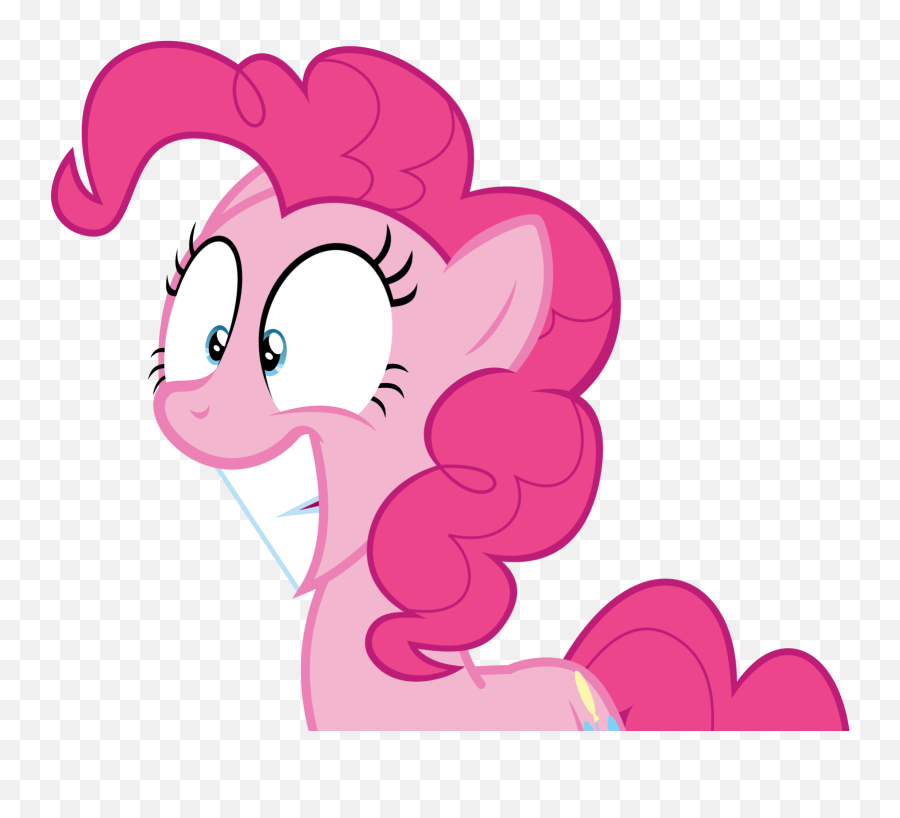 Download Hd Pinkie Pie Smile Png Clip Art Transparent - Mlp Pinkie Pie Smiling Emoji,Pumpkin Pie Emoji