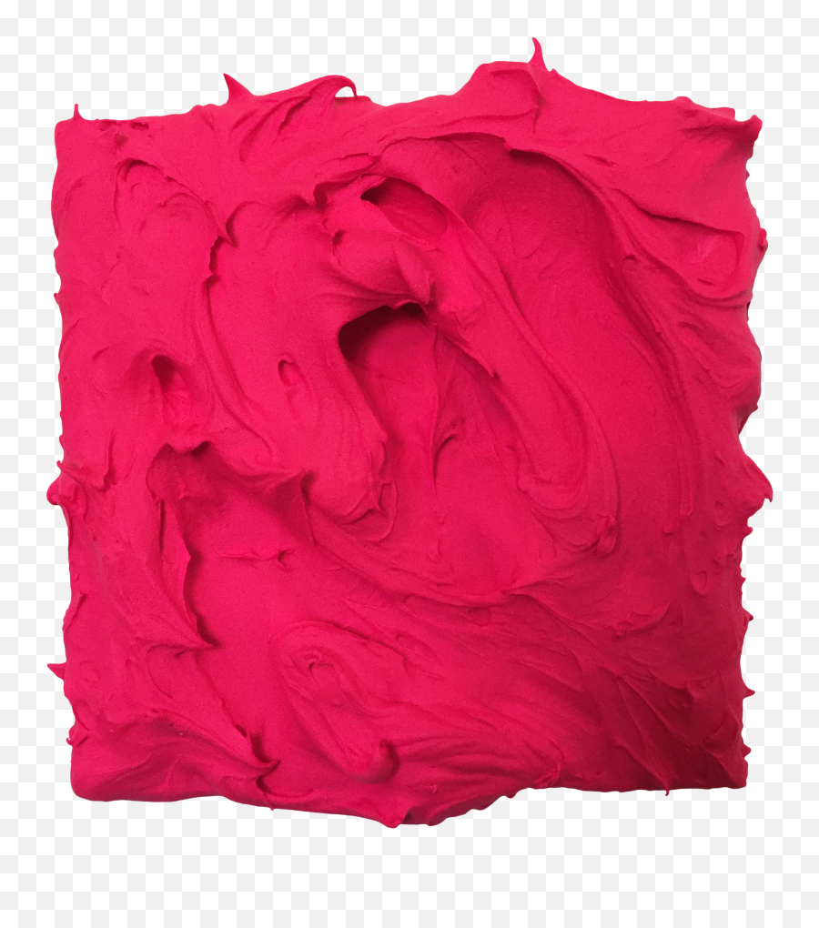 Hot Pink Excess Abstract Sculptural Painting By Chloe Hedden - Solid Emoji,How Can You Express Emotion Through Abstract Art