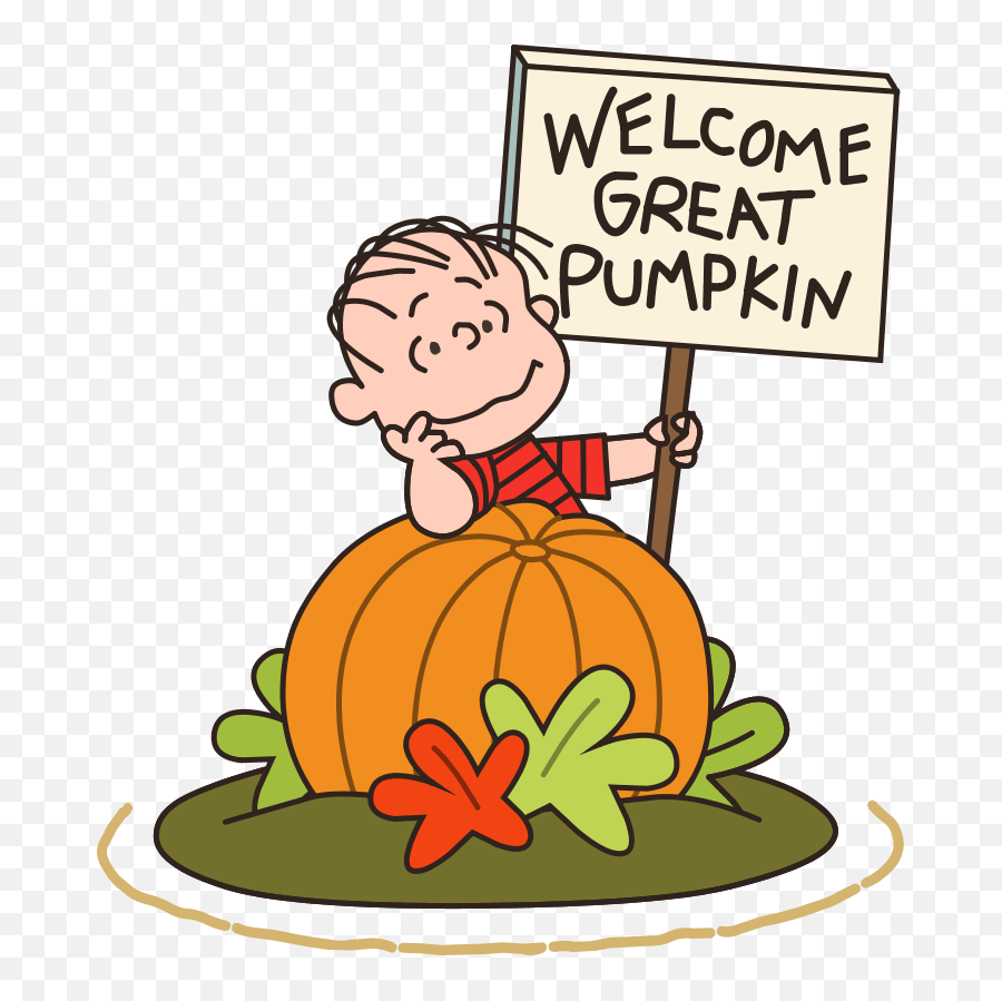 Halloween Cutie Peanuts Linus Sticker - Linus The Great Pumpkin Charlie Brown Emoji,Peanuts Halloween Emojis