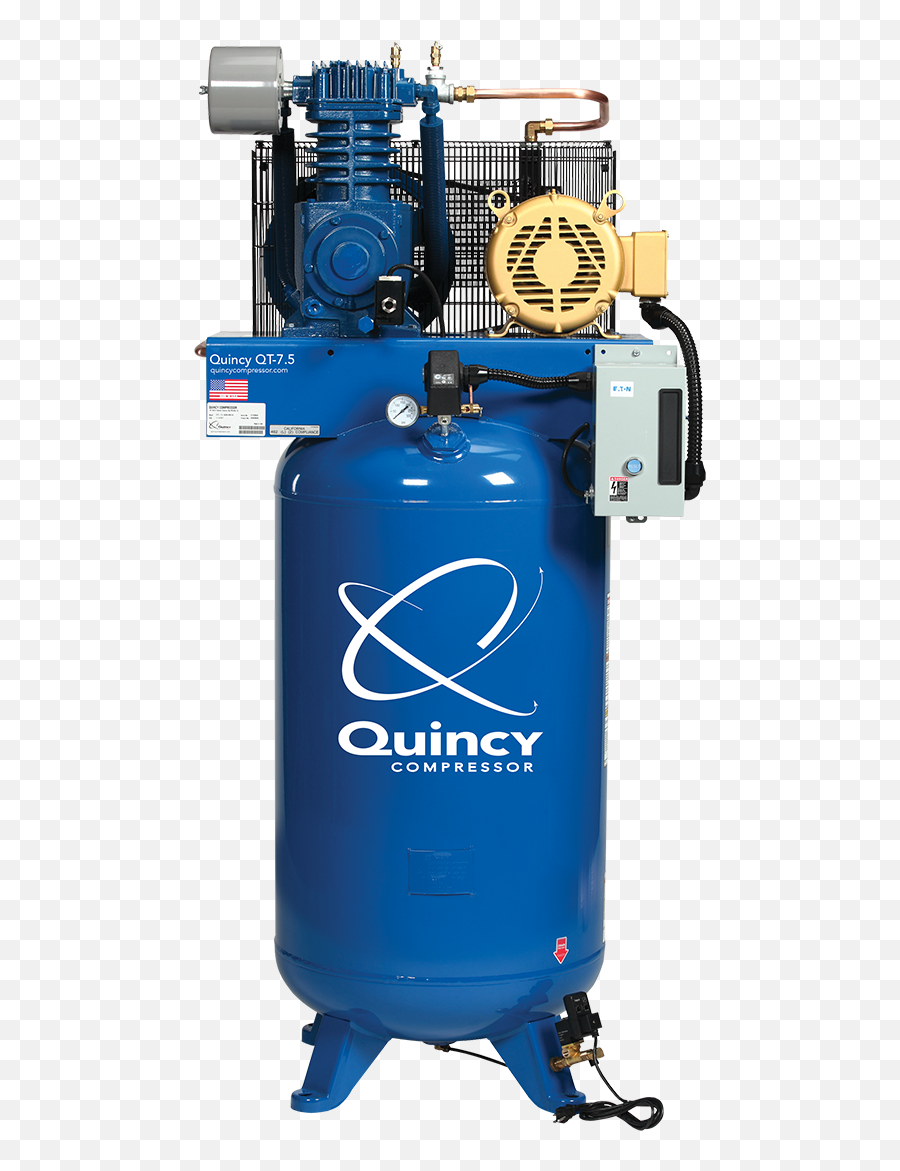 Quincy Qt Reciprocating Two Stage - Quincy Qp Air Compressor Pump Emoji,Emotion Machine 175 Compressor