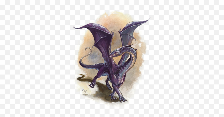 Purple Dragon - Purple Dragon Art Emoji,