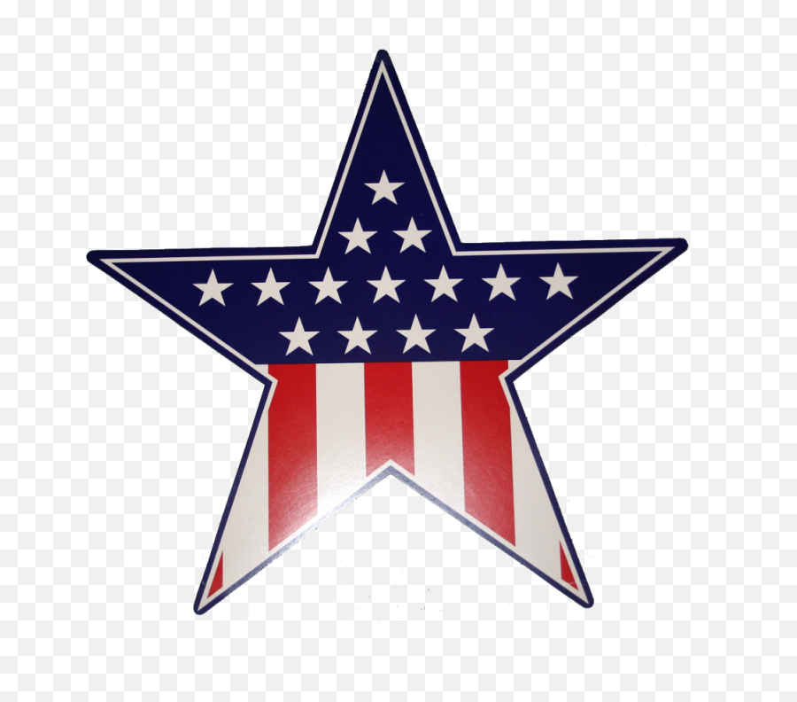 July Flag Cut Outs Png Download - Transparent Stars 4th Of July Emoji,Free Usa Military Or American Flag Emojis