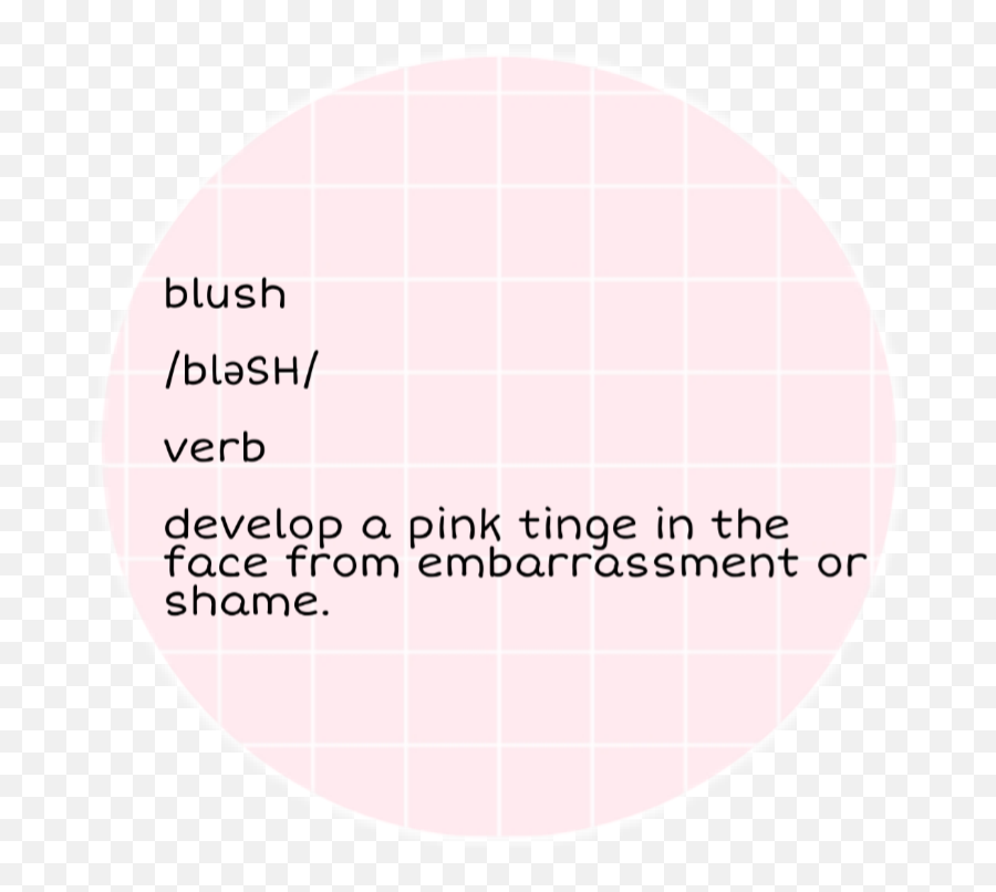 Blush Blushing Sticker By Tiffani Chan - Dot Emoji,Emoji Face Definitions