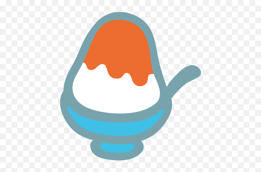 Shaved Ice - Shaved Ice Cartoon Transparent Png Emoji,Shave Emoji