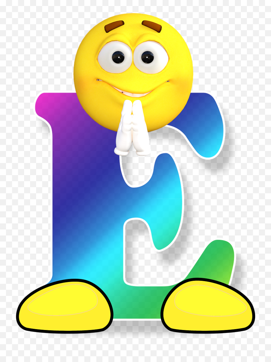 Number 4 Clipart Emoji Picture - Letter D Alphabet Smiley,E Emoji