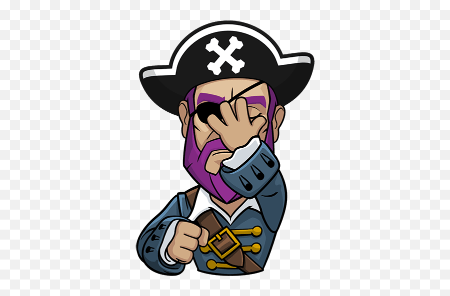 Messy The Pirate By Mess Apps Inc - Telegram Emoji,Fruite Emojis