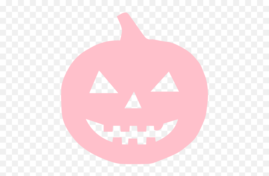 Pink Halloween Pumpkin Icon - Transparent Halloween Pink Emoji,Hawlloween Emoticons For Facebook