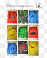 Institution Saint Bruno - Peinture Sur Les Émotions Emoji,Chanson Les Emotions