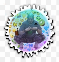 The Most Edited - Picsart Circle White Sticker Emoji,Vape Nation Emoticon