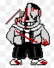Pixel Art Gallery - Horror Sans Sprite Pixel Art Emoji,Wakfu Emoticons