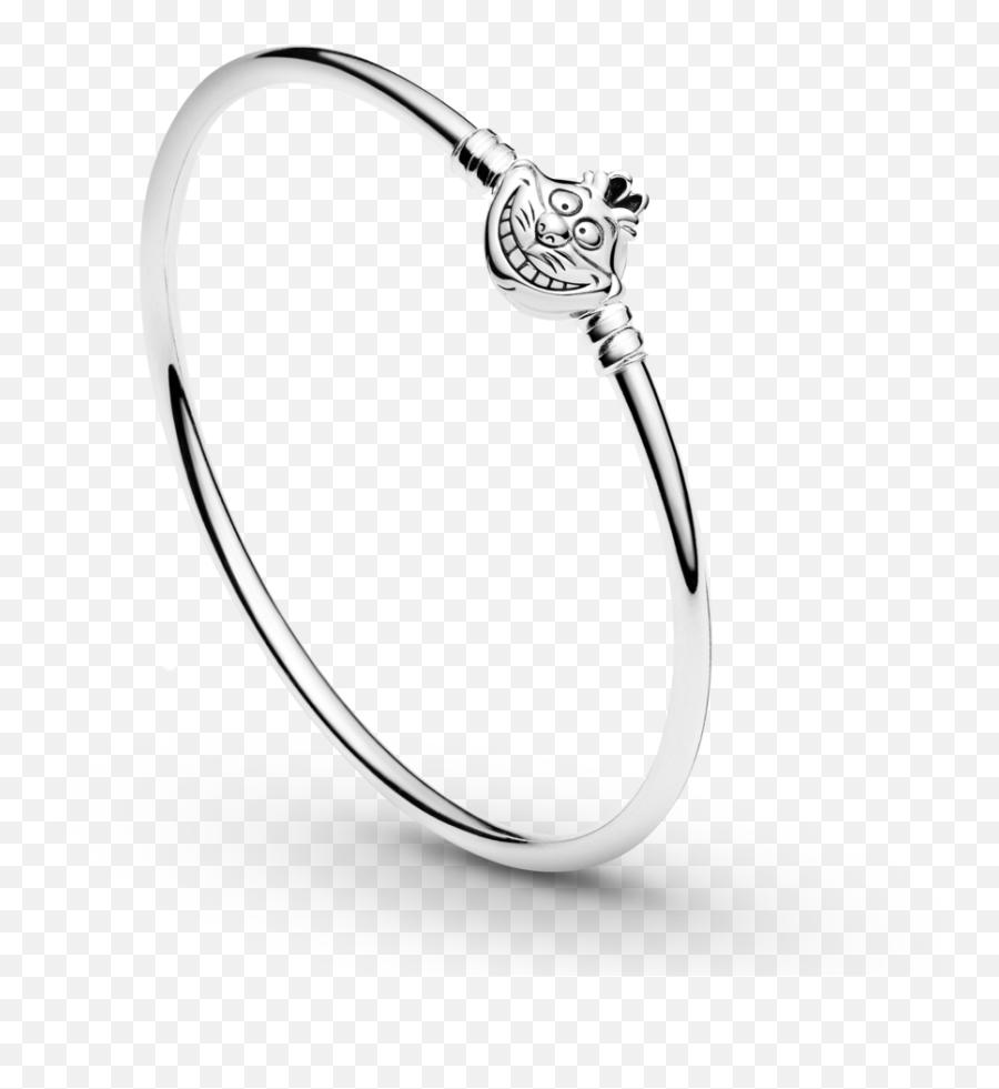 Wonderland Cheshire Cat Bangle - Bracelet Pandora Cheshire 2021 Emoji,Emoji Bracelet Pandora Store