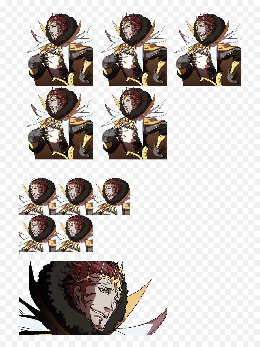 Portraits - Serenes Forest Fire Emblem Gangrel Portrait Emoji,Yarne Emotions Fire Emblem