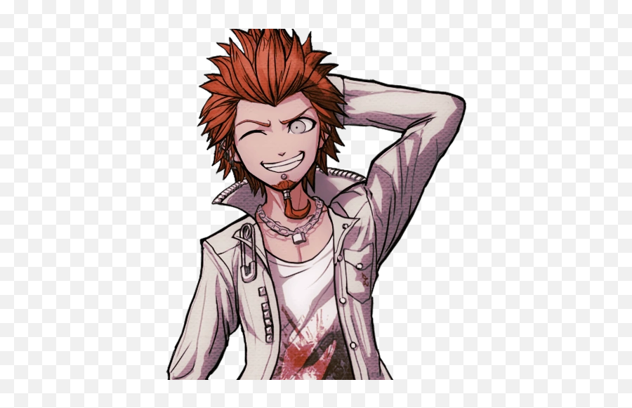 How To Cosplay Characters In Danganronpa - Quora Leon Kuwata Sprites Emoji,Ahoge Emotions