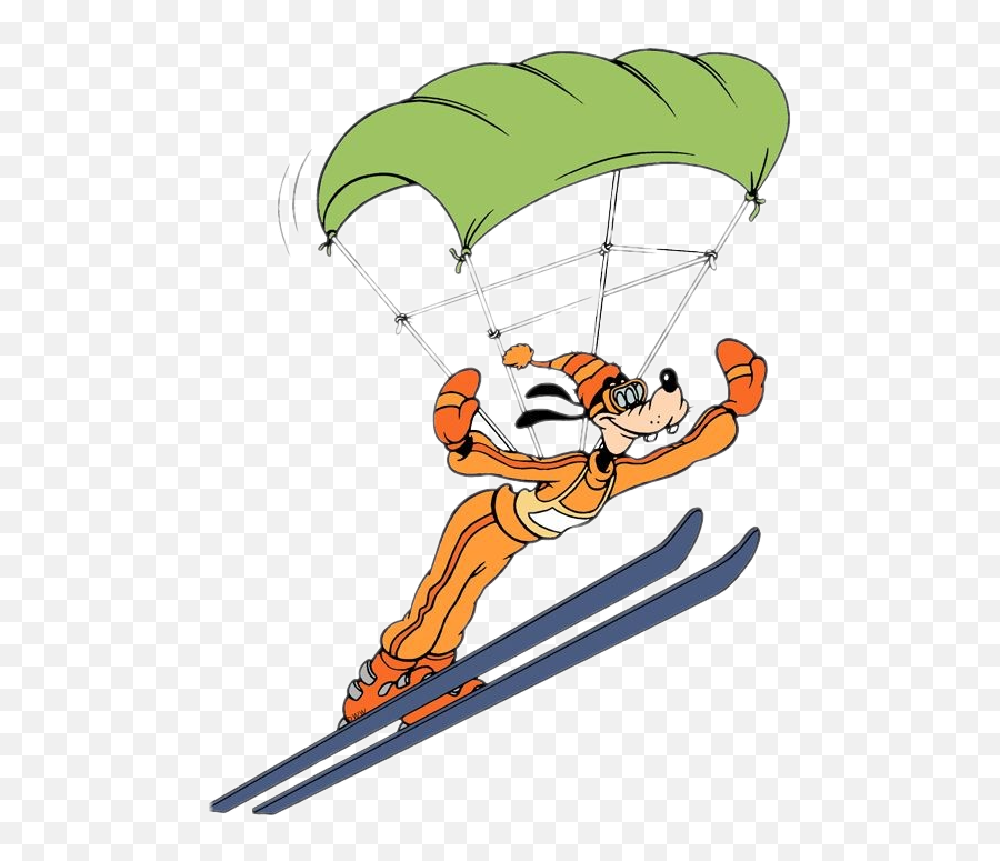 Cartoon Disney Goofy Pippo Sticker - Goofy Emoji,Ski Jumping Emoji