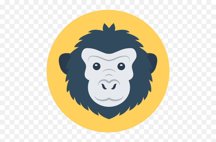 Monkey - Free Animals Icons Emoji,Free Giraffe Emojis