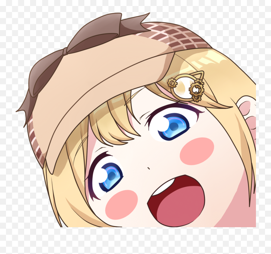 Holoen Kotori Photobomb Rhololive Emoji,( . 8 .) Kotori Emoticon