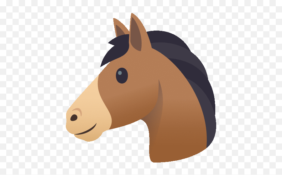 Horse Face Nature Gif - Horseface Nature Joypixels Discover U0026 Share Gifs Horse Emoji,Derp Face Emoji
