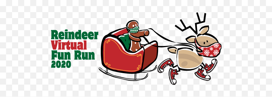Reindeer Fun Run Logos Reindeer Fun Run Emoji,Head Shake Emoticon Animated