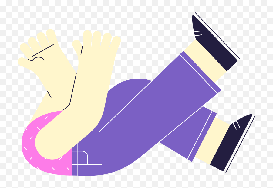 Fall Down Clipart Illustrations U0026 Images In Png And Svg Emoji,Arm Dowm Emojis
