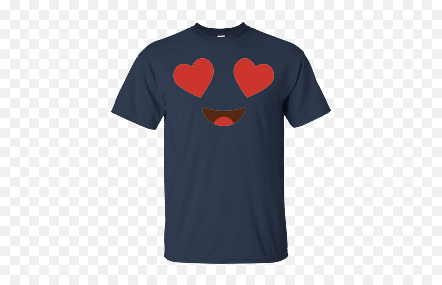 Funny Emoji Shirt With Heart Eyes Big Smile T Shirt,Star Eye Heart Eye Emoji