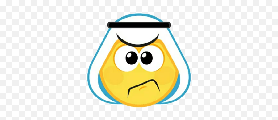 Telegram Sticker From Muslim Emoji Pack,Sick Face Emoji On Android