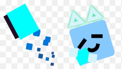 Just Shapes And Beats Blue Square And Big Cube Blue Square Emoji,Microsoft Teams Darth Vader Emoji