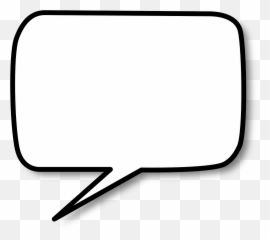 Blank Speech Bubble No Background - Png Emoji,Lips Speech Bubble Ear Emoji