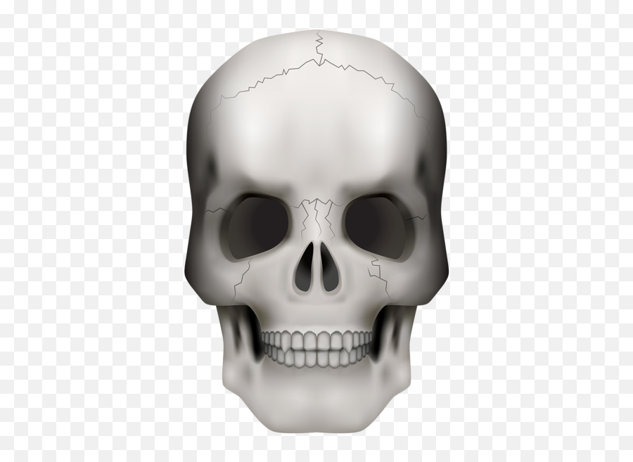 Cute Cool Image Of Skull Png Png Download - Pngroyale Emoji,Skeleton With Bones Emoji