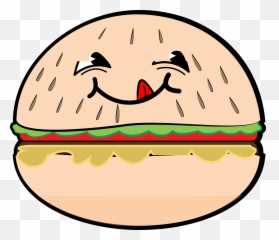 Pin - Gambar Hamburger Kartun Lucu Emoji,Hamburger Emoticon