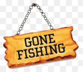 Gone Cliparts Download Free Clip Art - Gone Fishing Sign Png Emoji,Gone Fishing Emoji