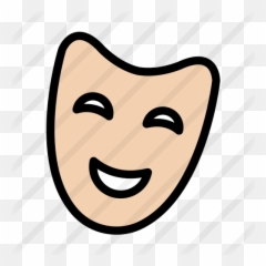 Mask - Free Art Icons Happy Emoji,Messed Up Laughing Emoji