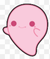 Cuteghost Pinky Ghostlife Sticker - Happy Emoji,Husker Emoji