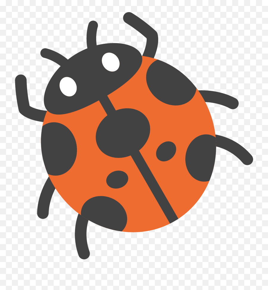 Lady Beetle Emoji - Dot,Ladybug Emoticon