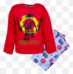 Lego Ninjago Pyjama Ninja Spirit 104 - Long Sleeve Emoji,Emoji Pyjama