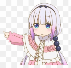 Kanna Kamui Dinosaur Cute Kawaiii - Kanna Kamui Png Emoji,Kanna Emoji