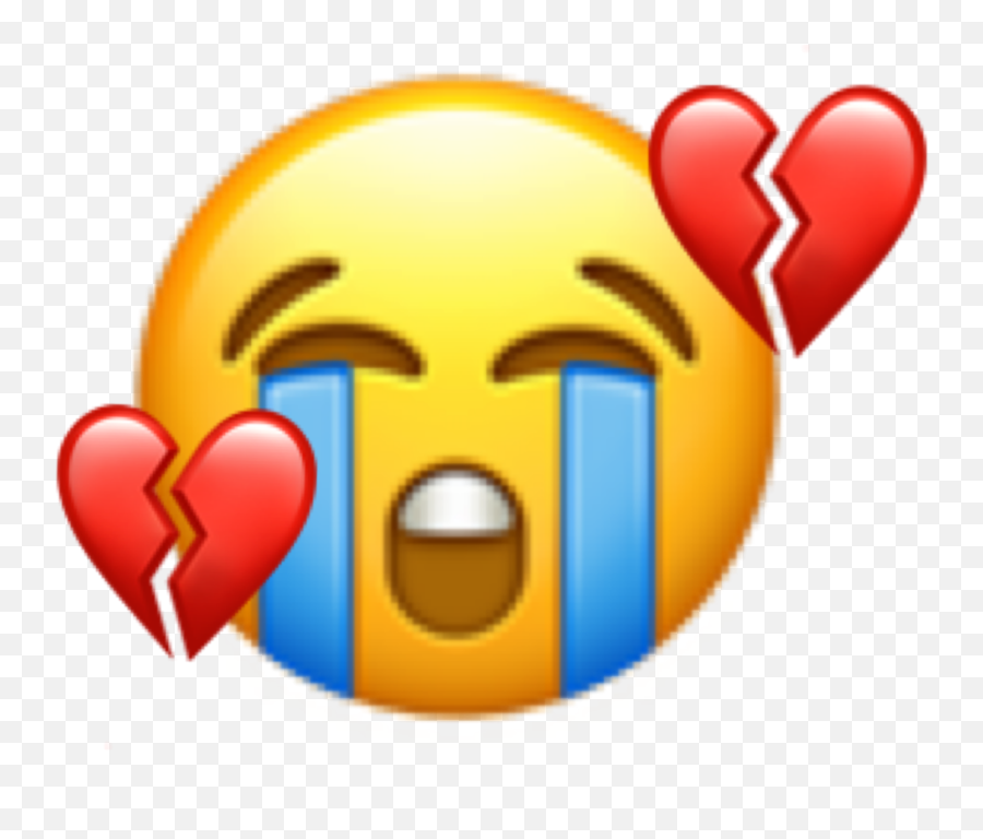 Emoji Broke Heart Brokeheart Sticker - Happy,Broke Emoticon