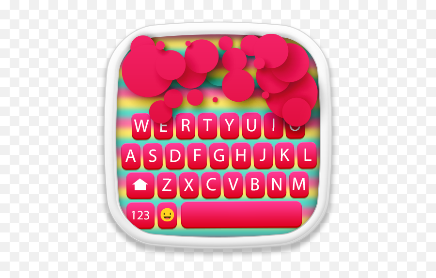 Colorful Keyboard Backgrounds - Dot Emoji,Kanye Emoji Keyboard